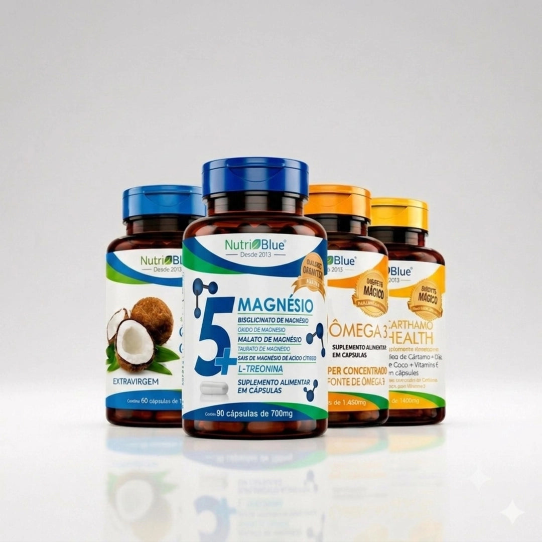 quarteto magico com magnesio 5x1 nutriblue
